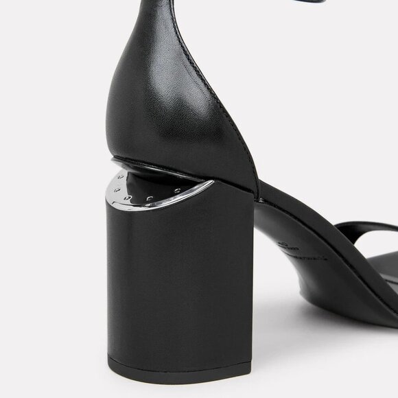 Alexander Wang Abby Block-Heel Sandals size 37 - Picture 3 of 8